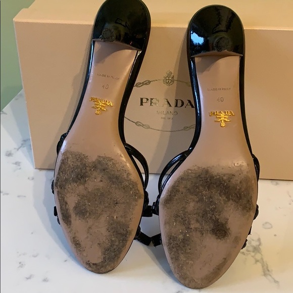 Prada black Vernice Nero - Picture 3 of 7